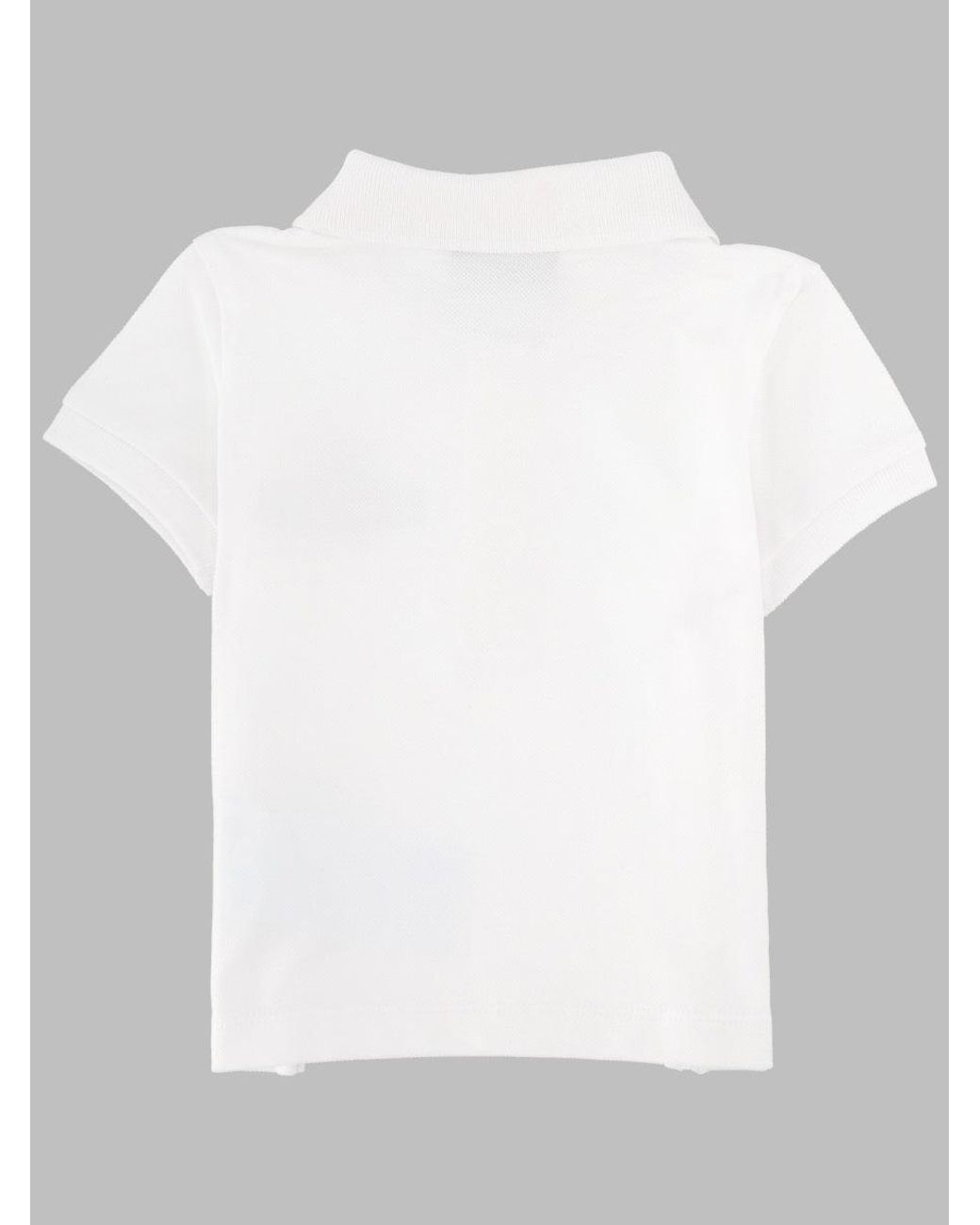 Moschino Gray Polo Con Logo