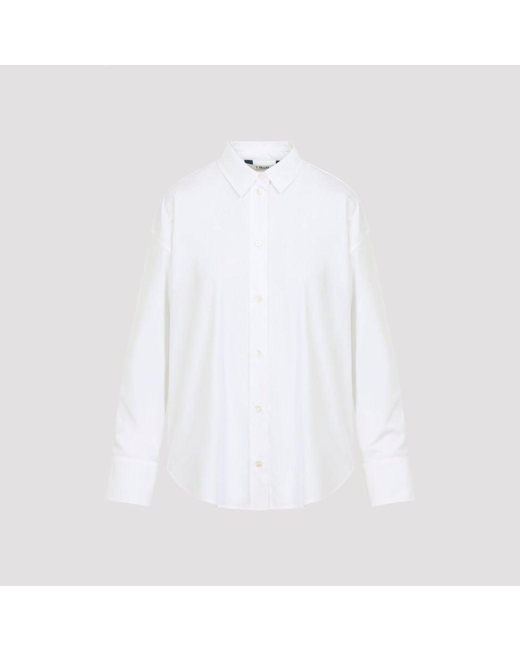 Max Mara White Adele Shirt