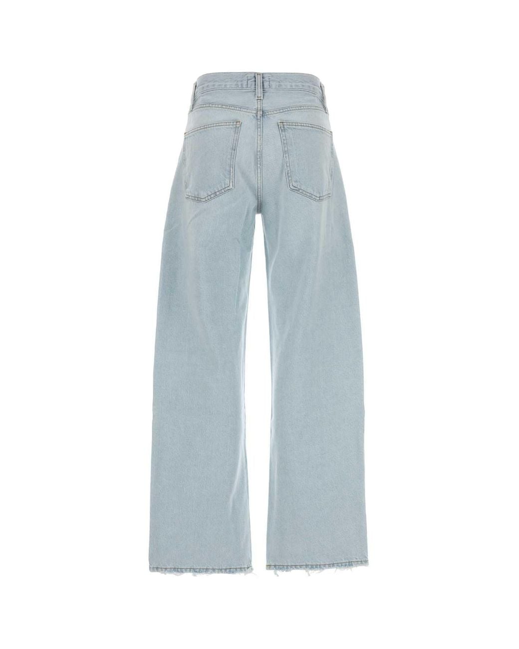Agolde Blue Denim Arc Jeans