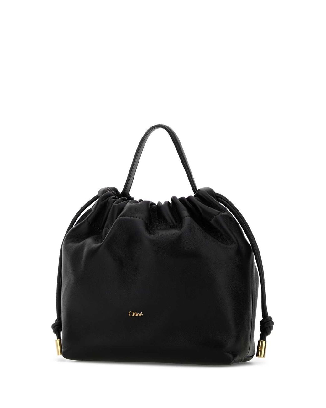 Chloé Black Mini Leather Icons Handbag, 17 Cm