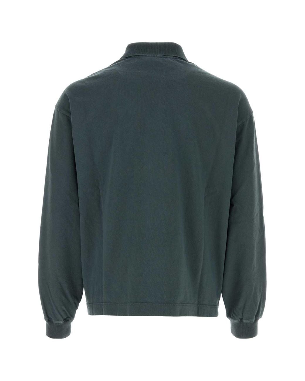 Prada Green Petrol Cotton Polo Shirt