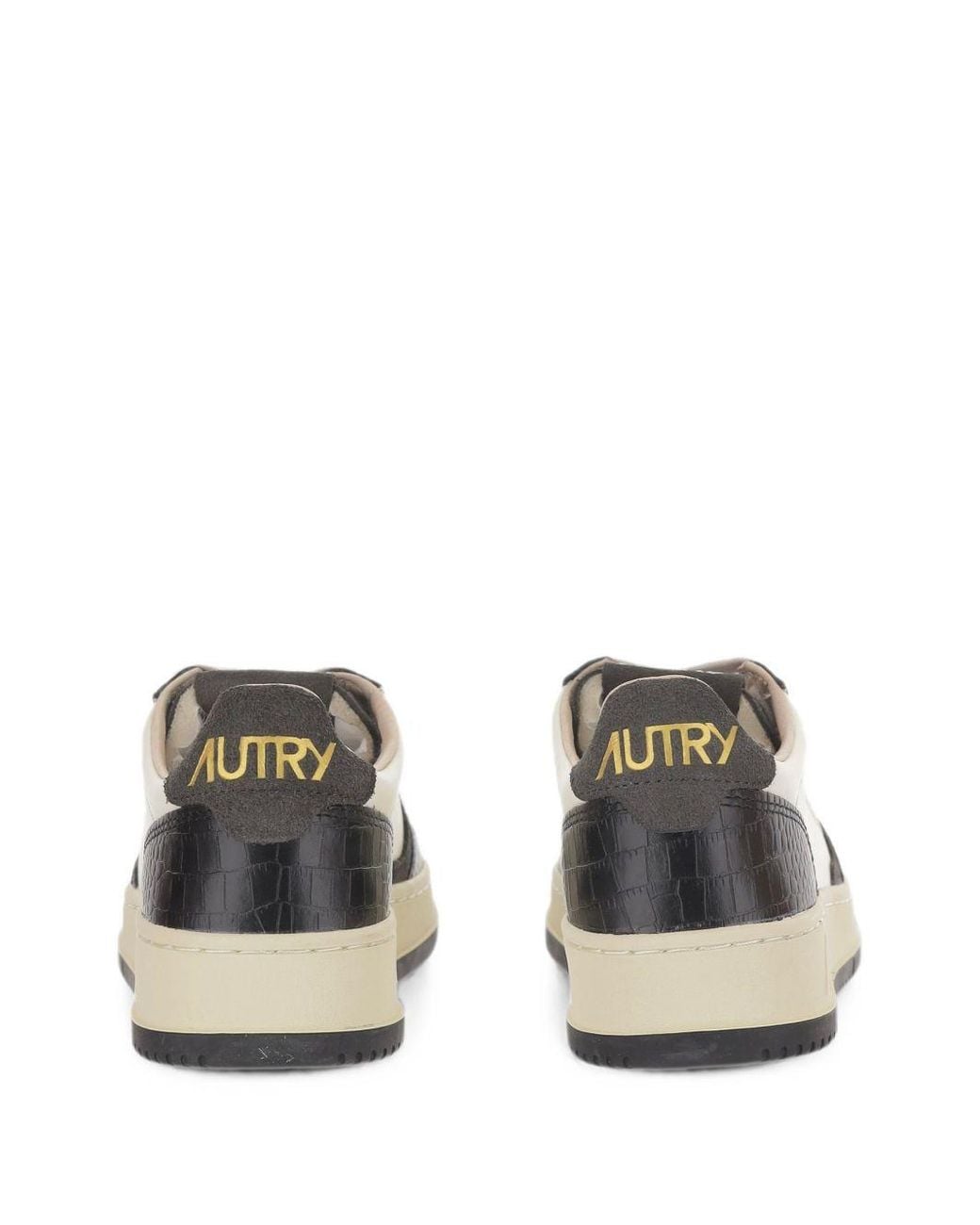 Autry White Medialist Low Sneakers