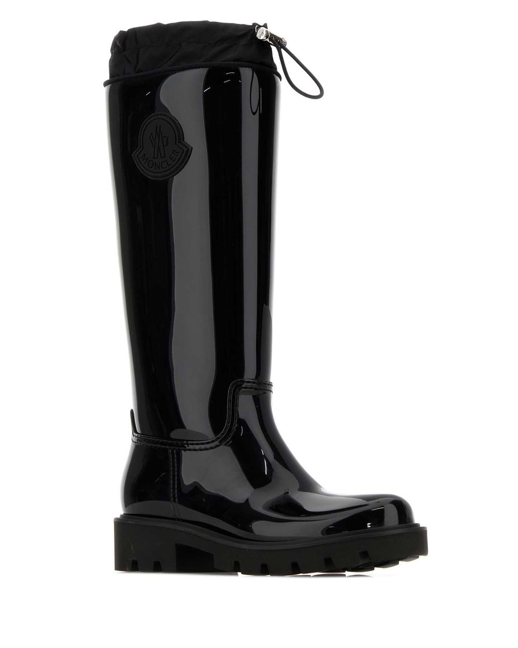 Moncler Black Rubber Kick Stream Boots