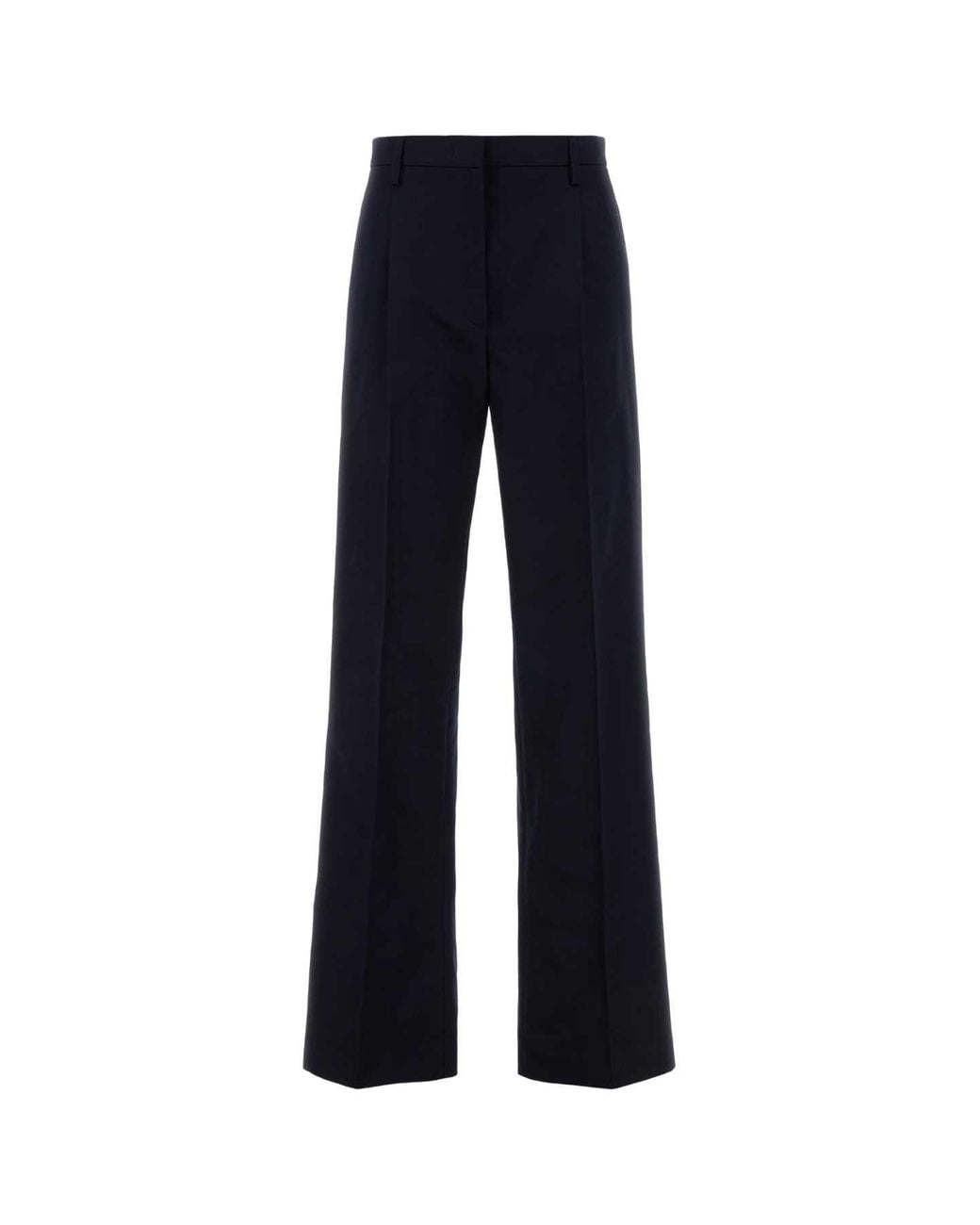 Prada Blue Cotton Pant