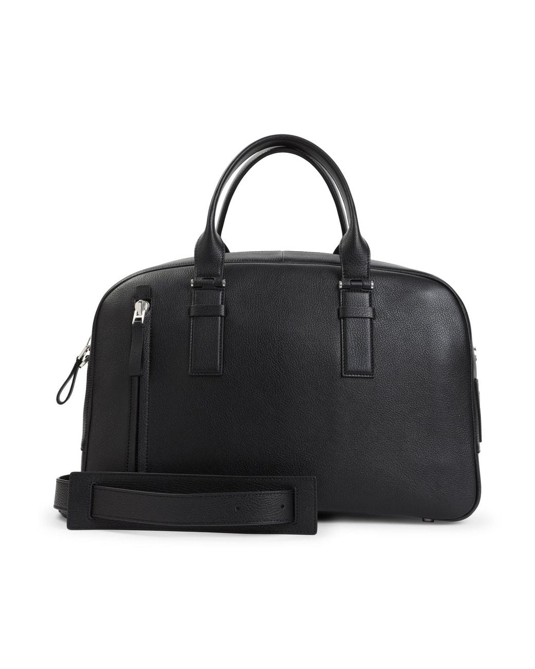 Tom Ford Black Bowling Handbag 42Cm X 27Cm X 18Cm for men
