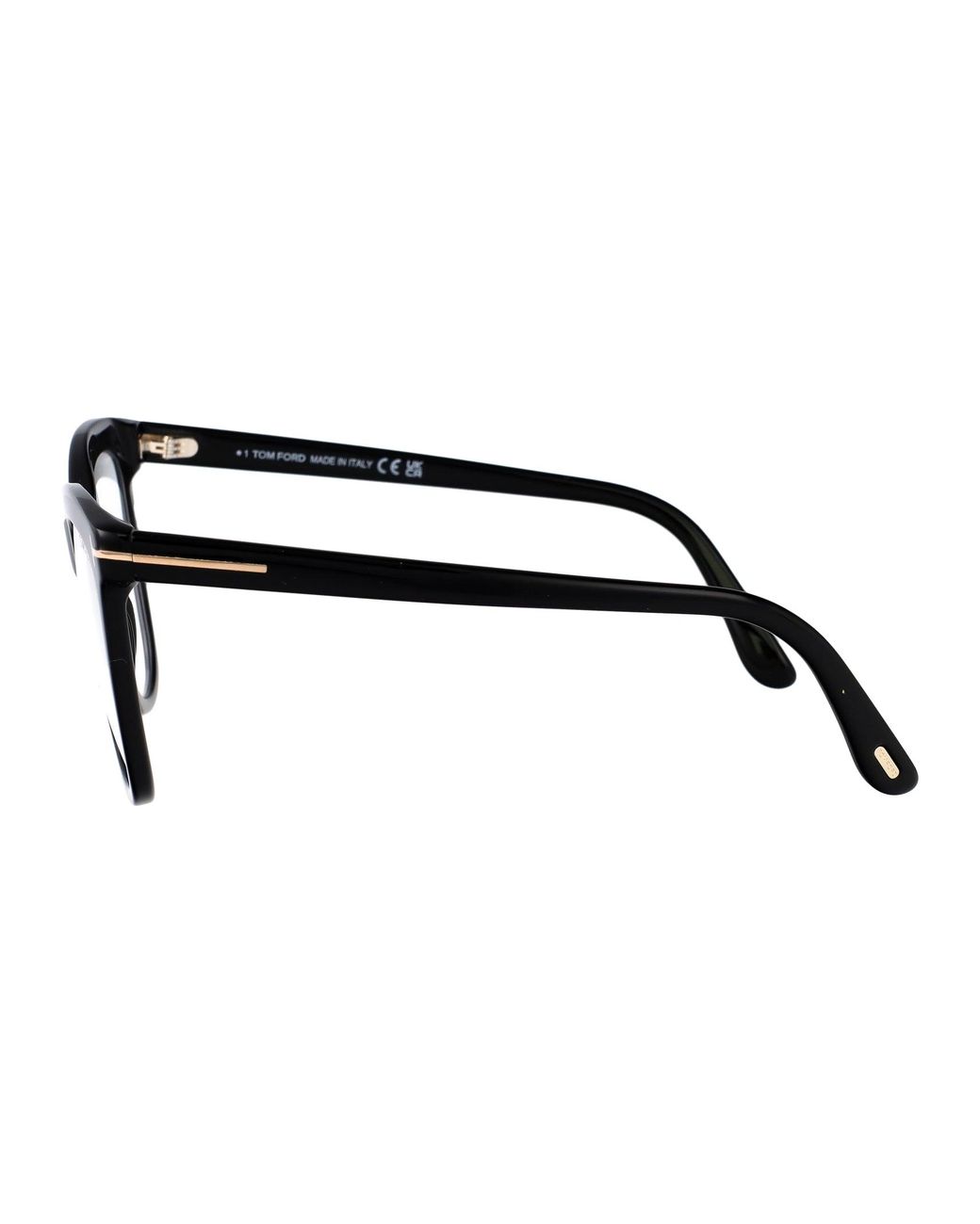 Tom Ford Black Acetate Optical Glasses