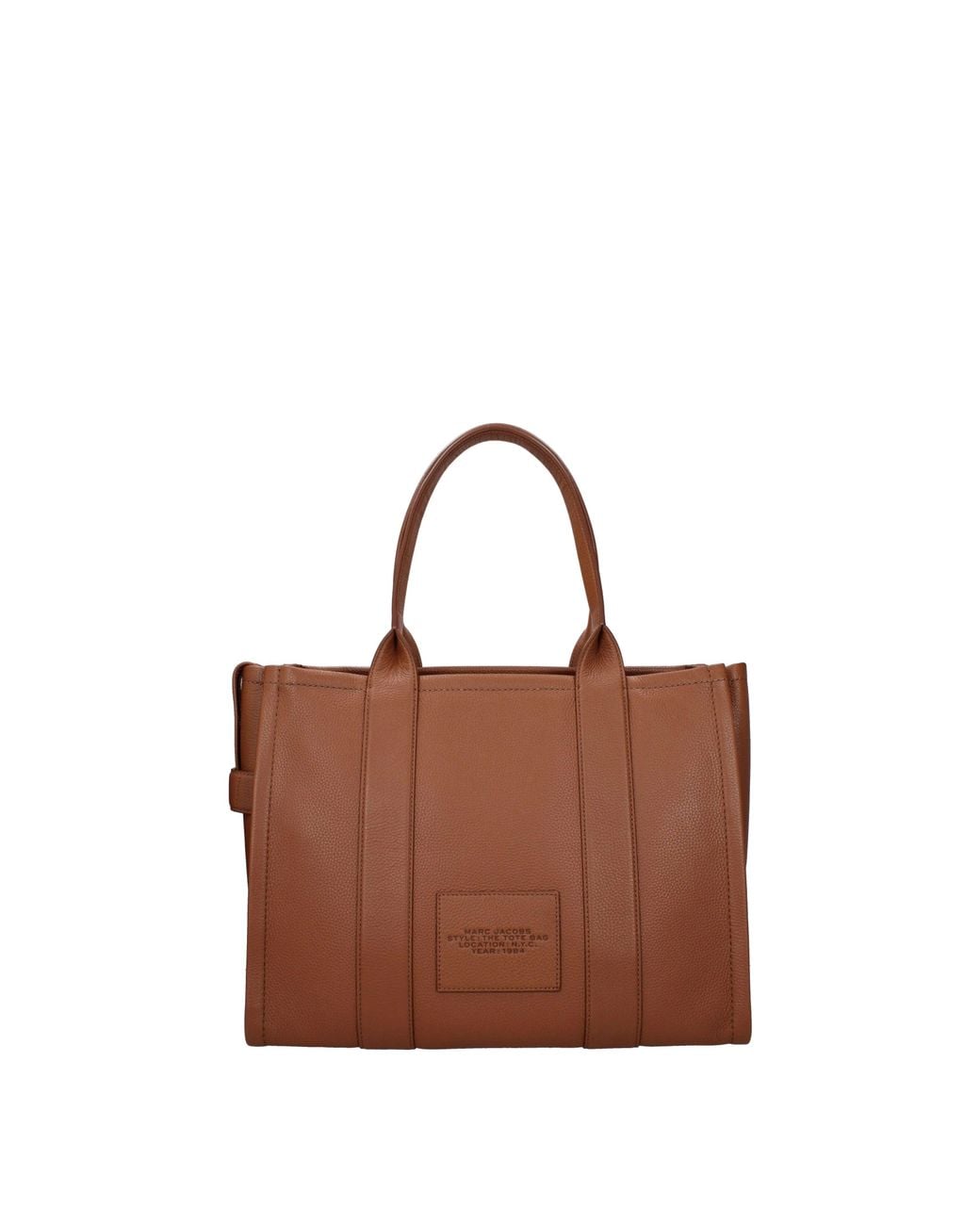 Marc Jacobs Brown The Tote Bag Large