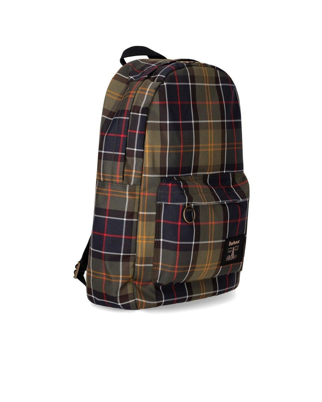Barbour Gray Torridon Classic Tartan Backpack for men