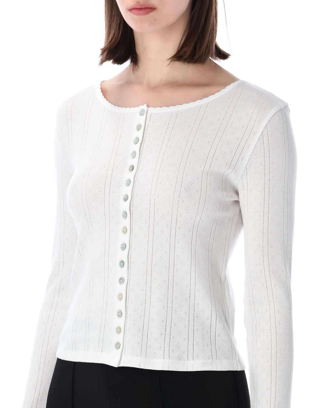 Rohe Top Wit in het White