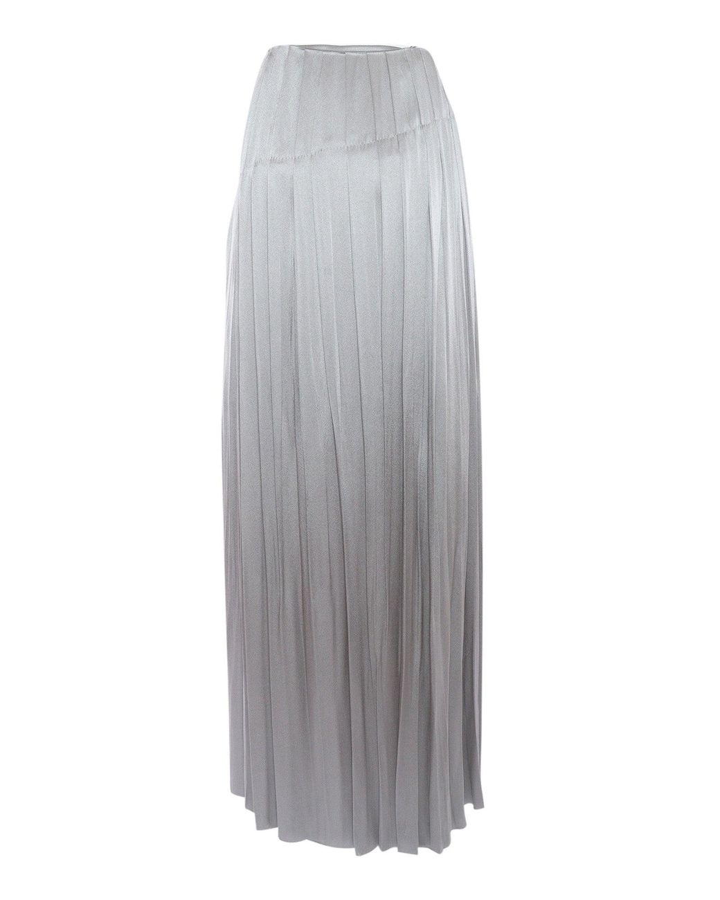 Alberta Ferretti Gray Skirt