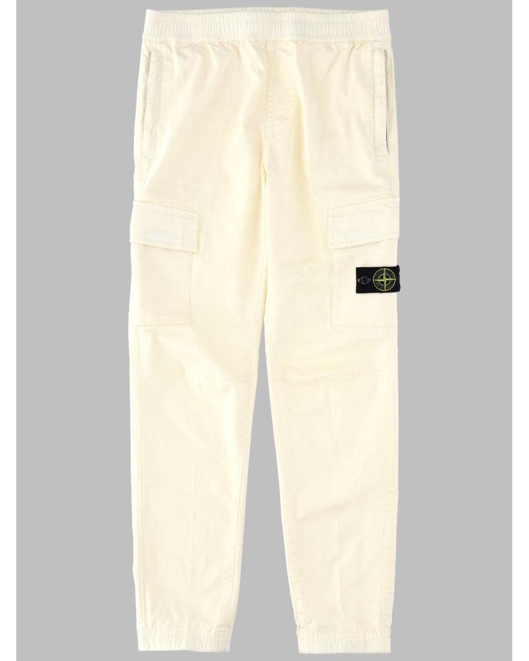 Stone Island Natural Boys Regular Tapered Cargo Pants