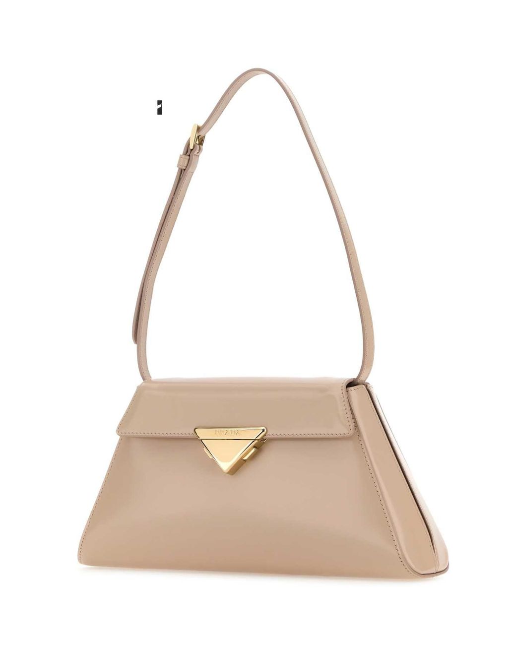 Prada Natural Powder Leather Shoulder Bag for men