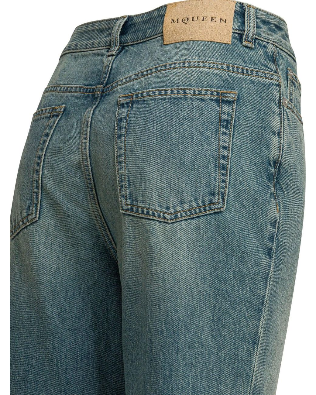 McQueen Mcqueen-jeans in het Blue
