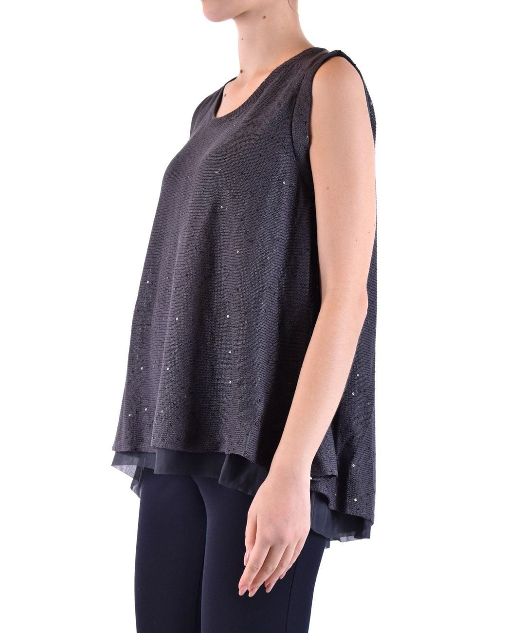 Brunello Cucinelli Blue No Sleeves