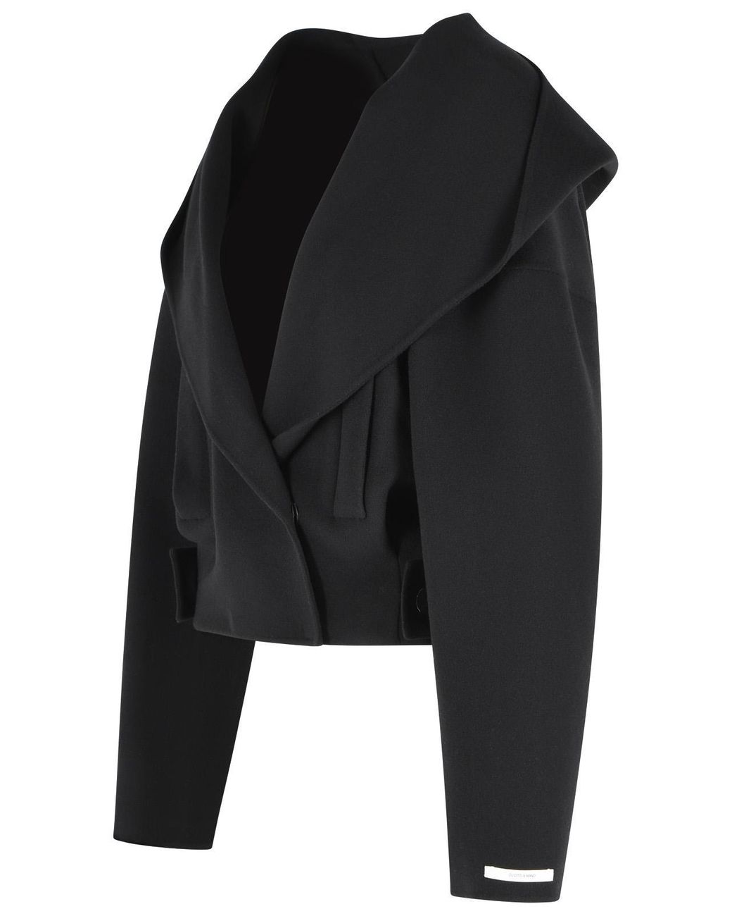 Sportmax Black 'Idoneo' Virgin Wool Jacket
