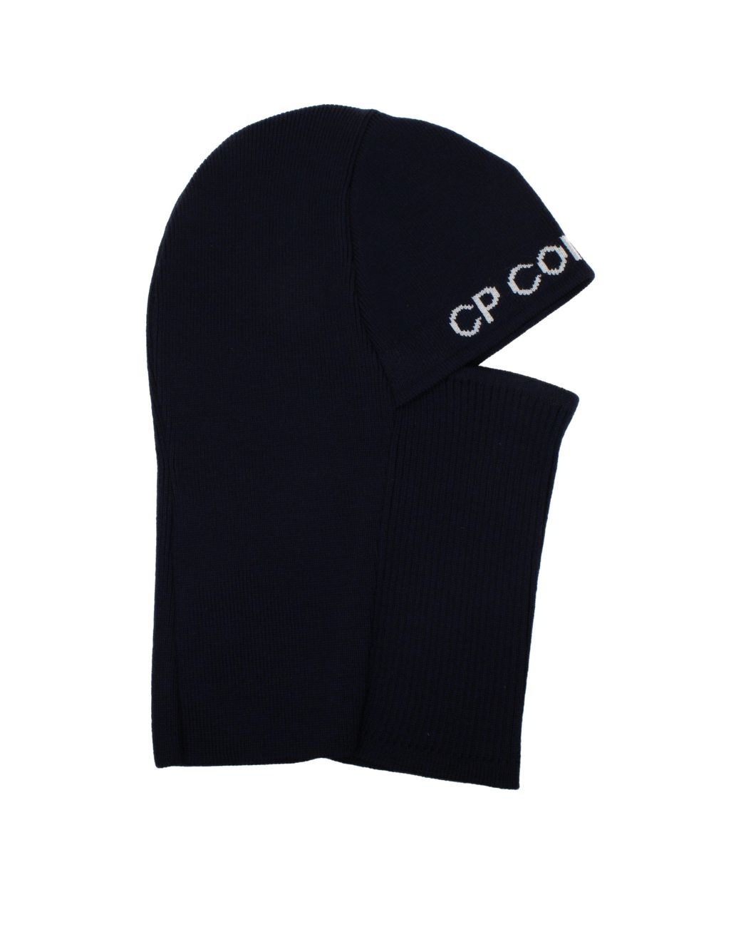 C P Company Blue Ski Mask Virgin Wool