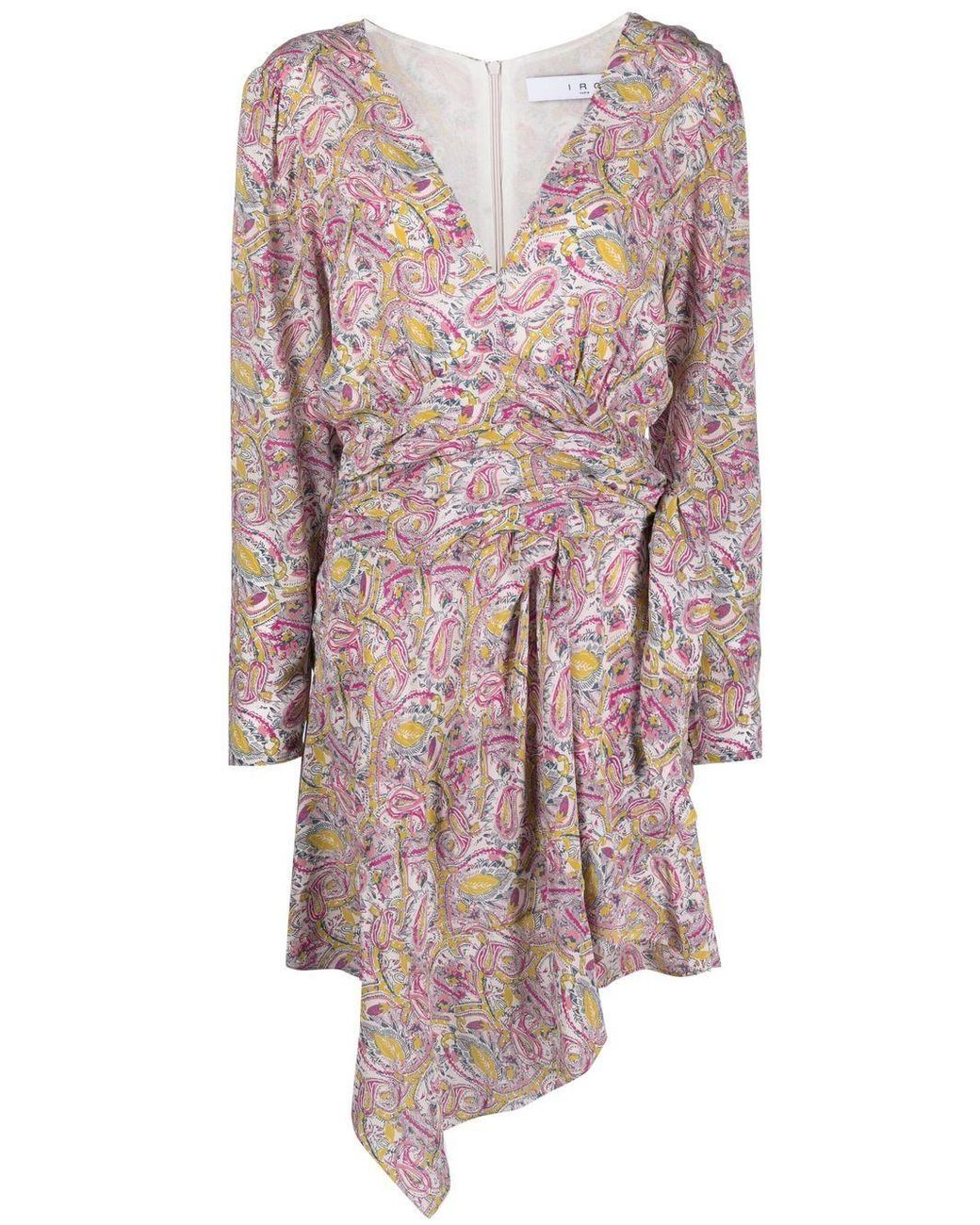 IRO Mini-Jurk Met Print in het Pink