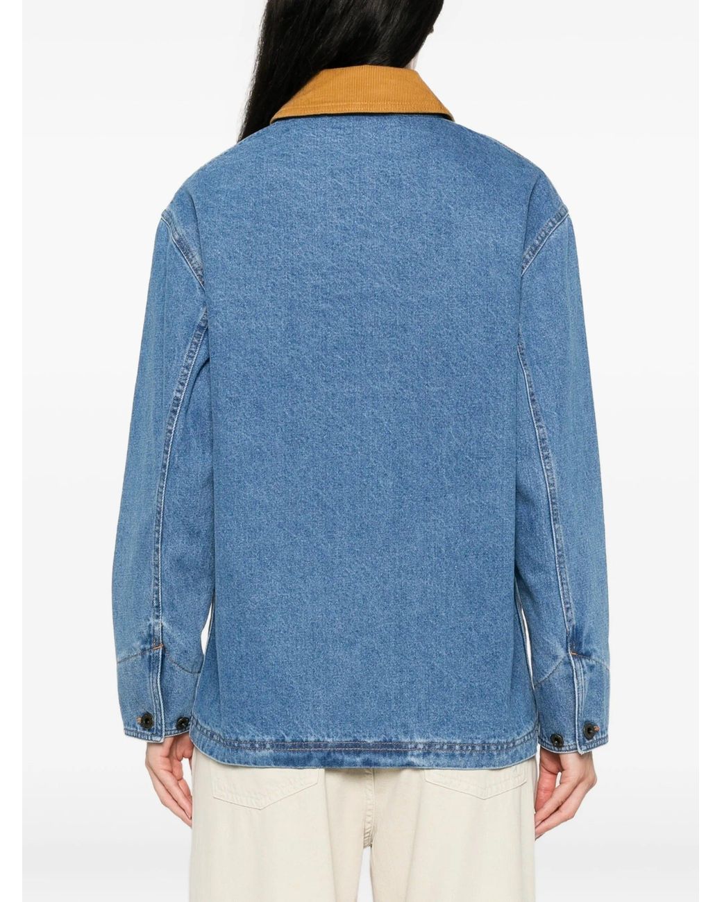 Filson Blue W's 11 Oz. Denim Barn Coat