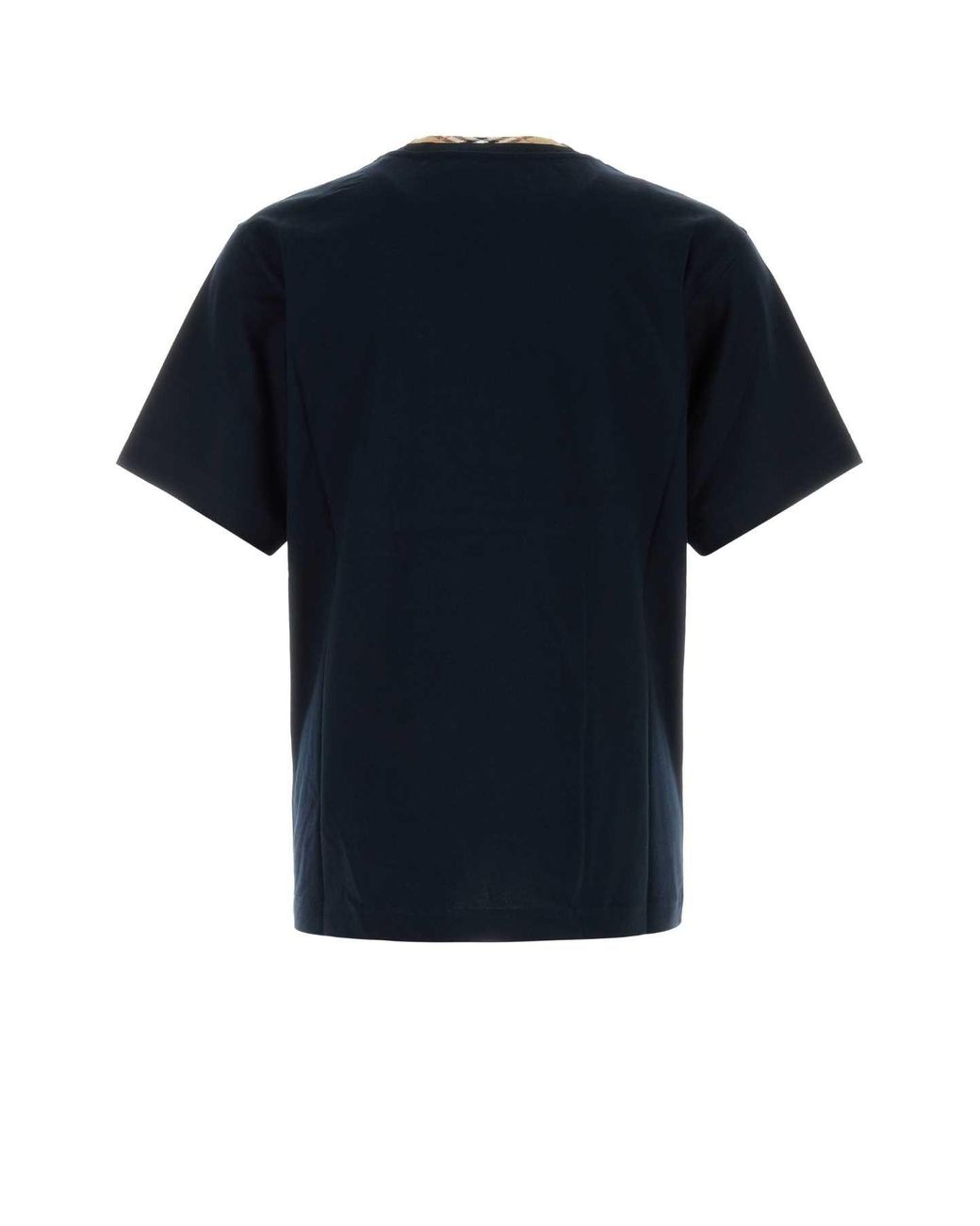 Burberry Blue Midnight Cotton T Shirt