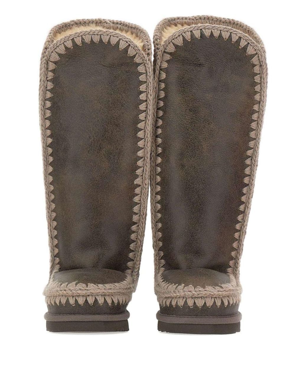 Mou Brown Eskimo 40 Boots