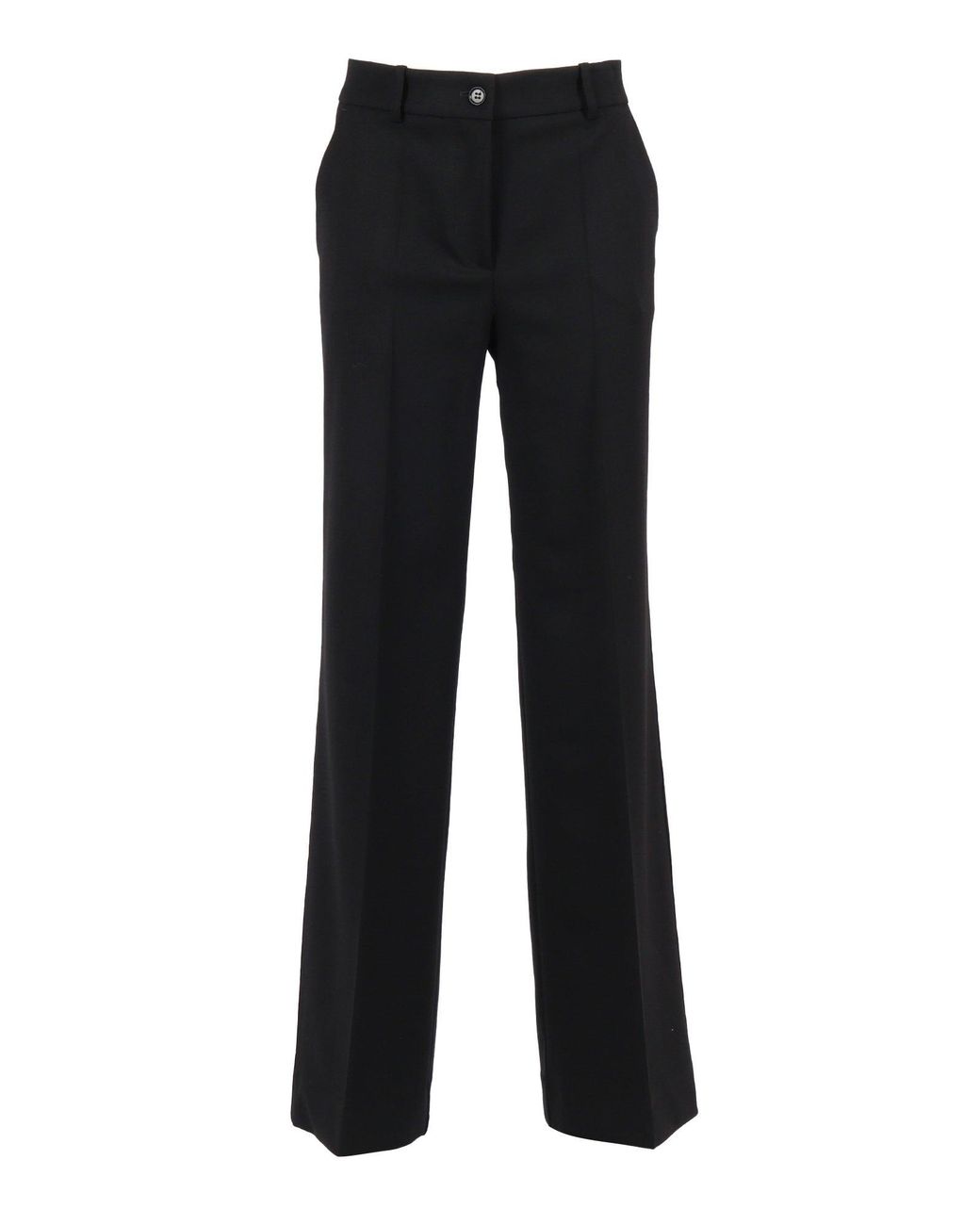 P.A.R.O.S.H. Broek Met Knoopsluiting in het Black
