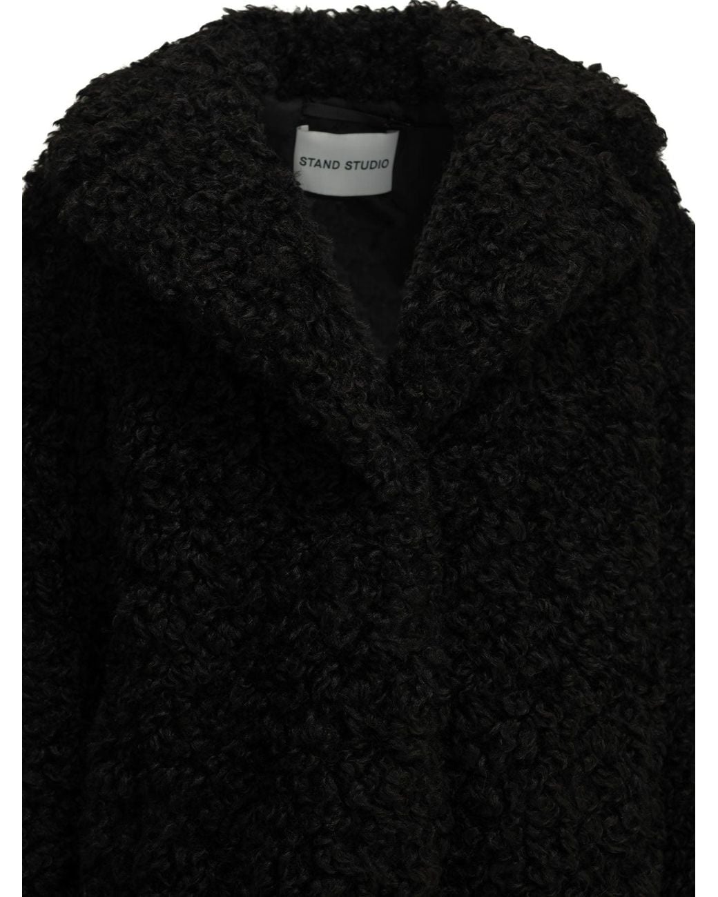 Stand Studio Black Jackets & Coats