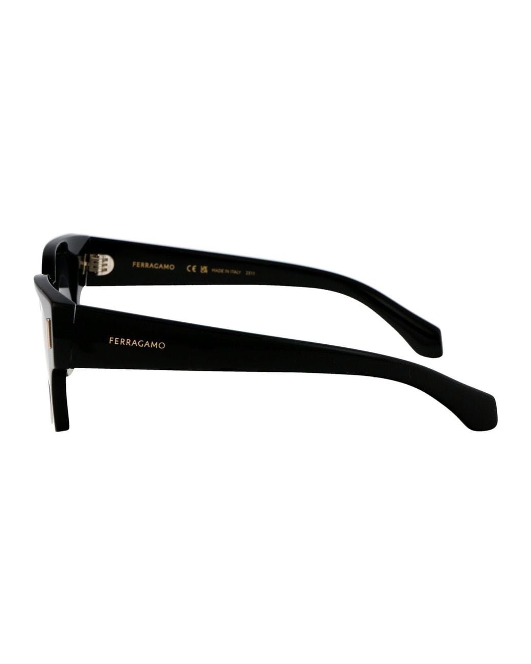 Ferragamo Black Sunglasses