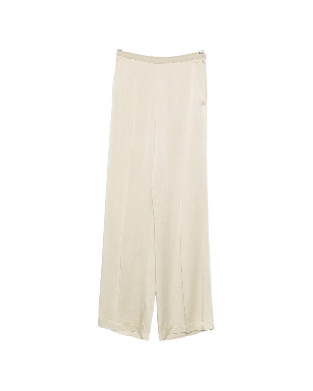 Forte_forte White High-Waisted Trousers