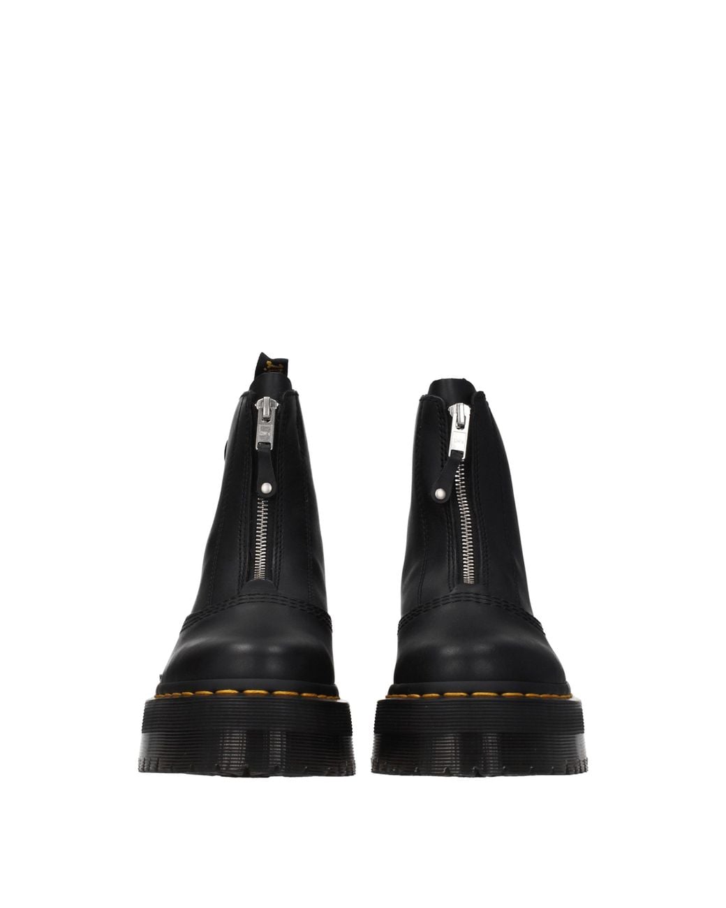 Dr. Martens Black Dr. Martens Stivaletti Jetta Donna Pelle Nero for men