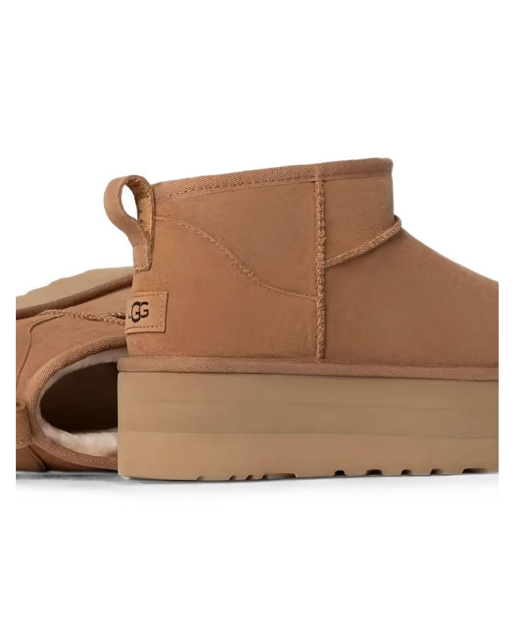 Ugg Brown Classic Ultra Mini Platform Boots