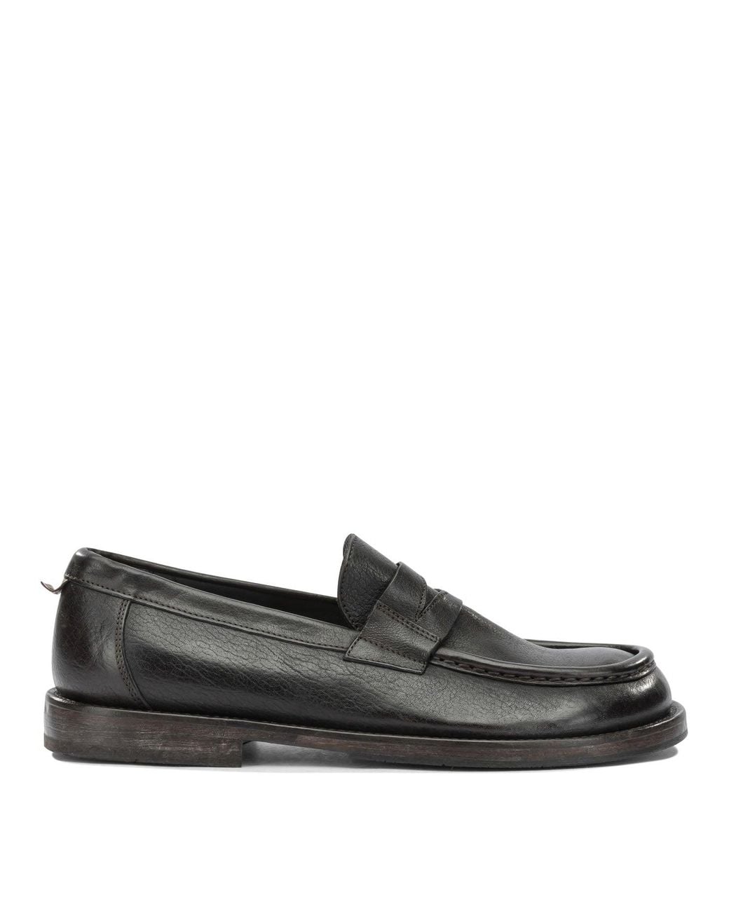 Moma Black "Idolo" Loafers