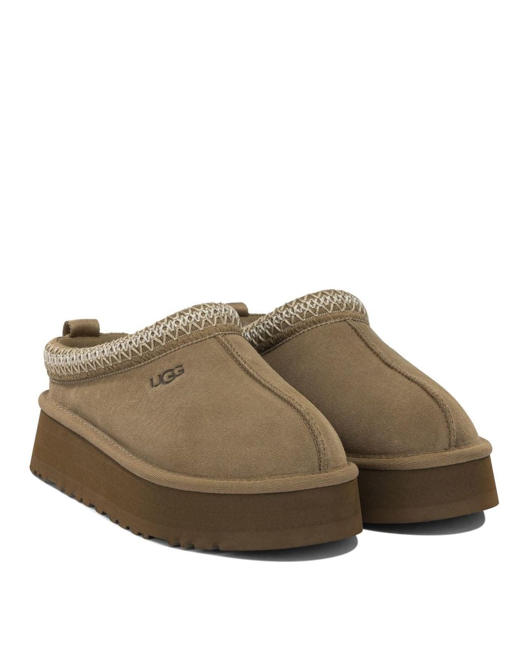 Ugg Brown "Tazz Ii" Slippers