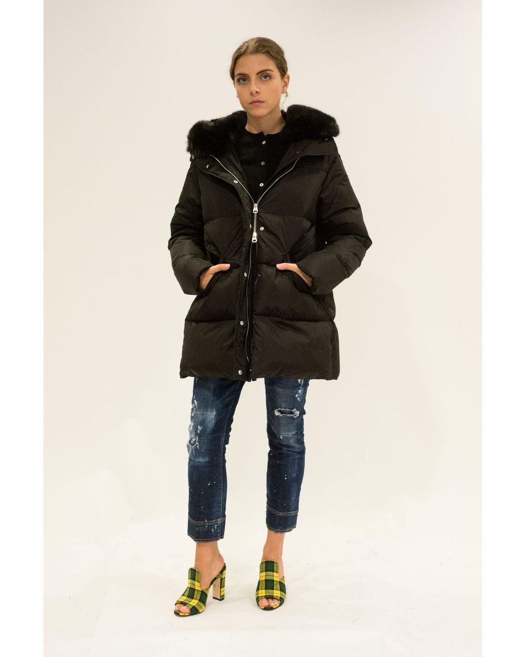 LA ROSE Black Pullover