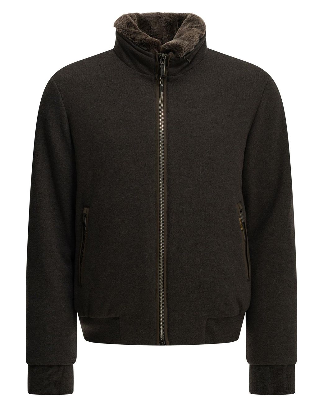 Moorer "bellati Ls9" Bomberjack in het Black