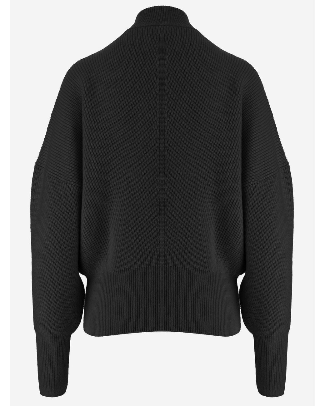 Sa Su Phi Black Cashmere Crew-Neck Sweater