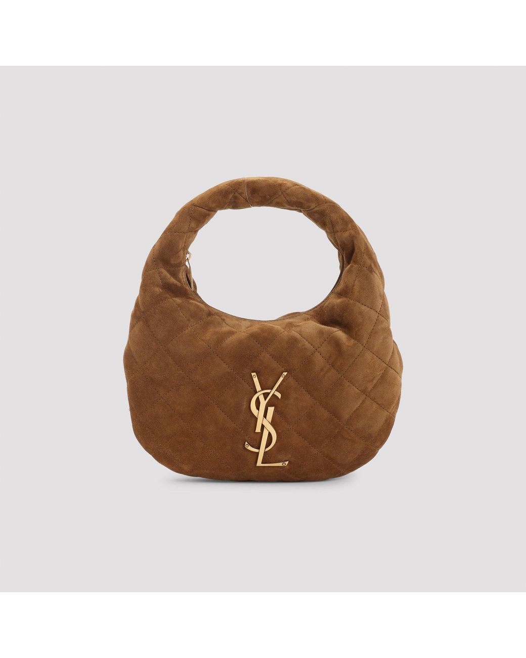 Saint Laurent Brown Icare Hobo Bag