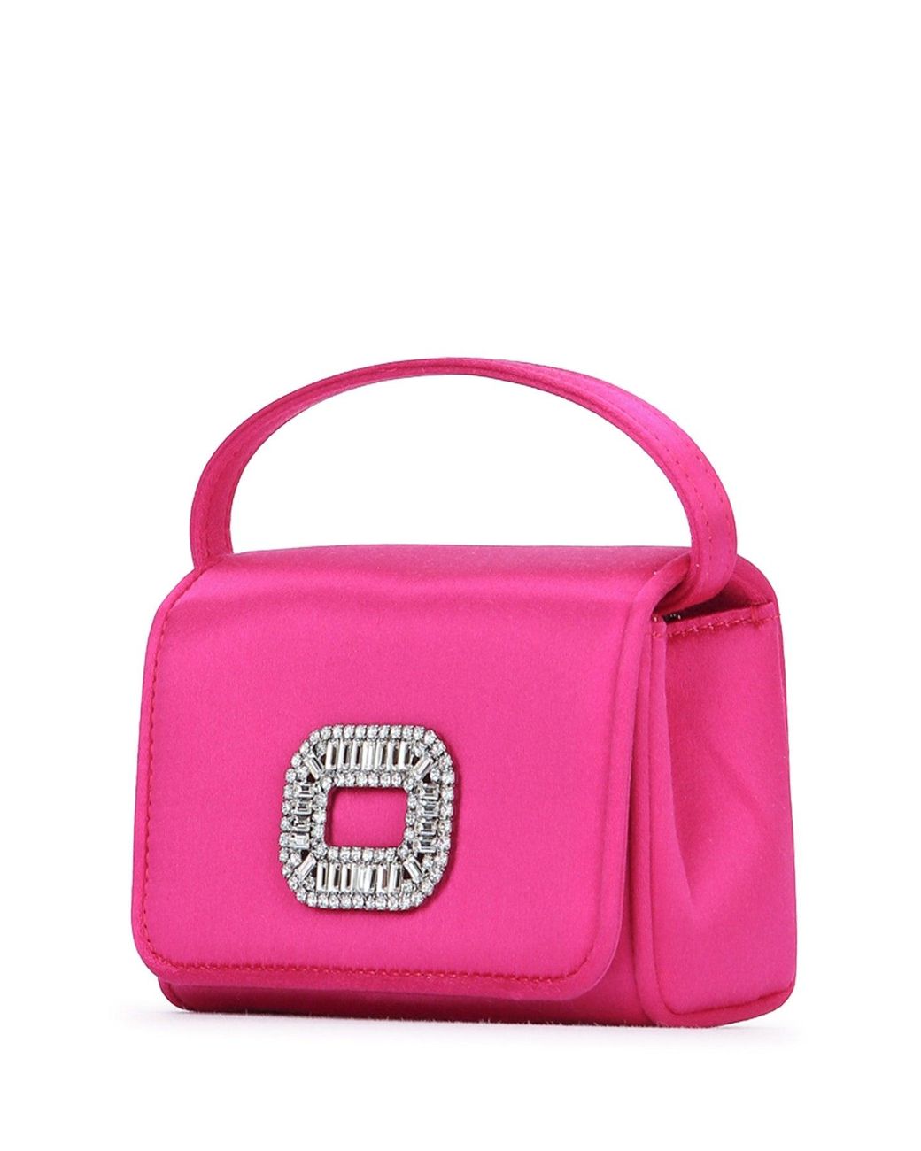 Roger Vivier Pink Pilgrim Nano Bag