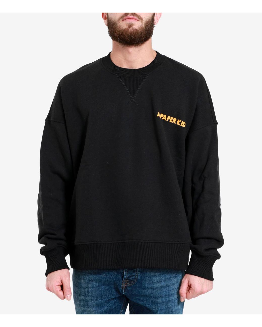 A PAPER KID Black Sweaters