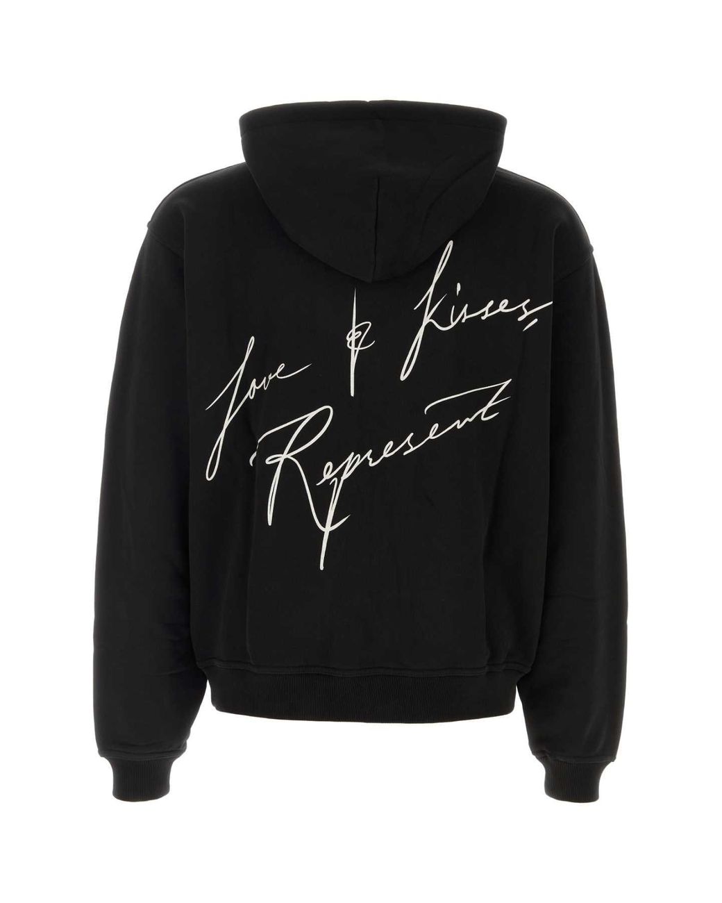Represent Black Love And Kisses Zip Throu for men