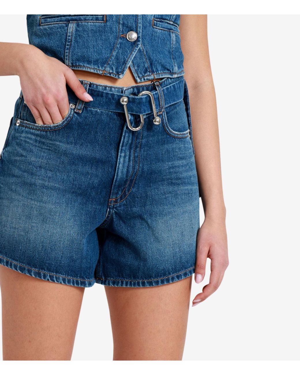 Sportmax Blue Shorts