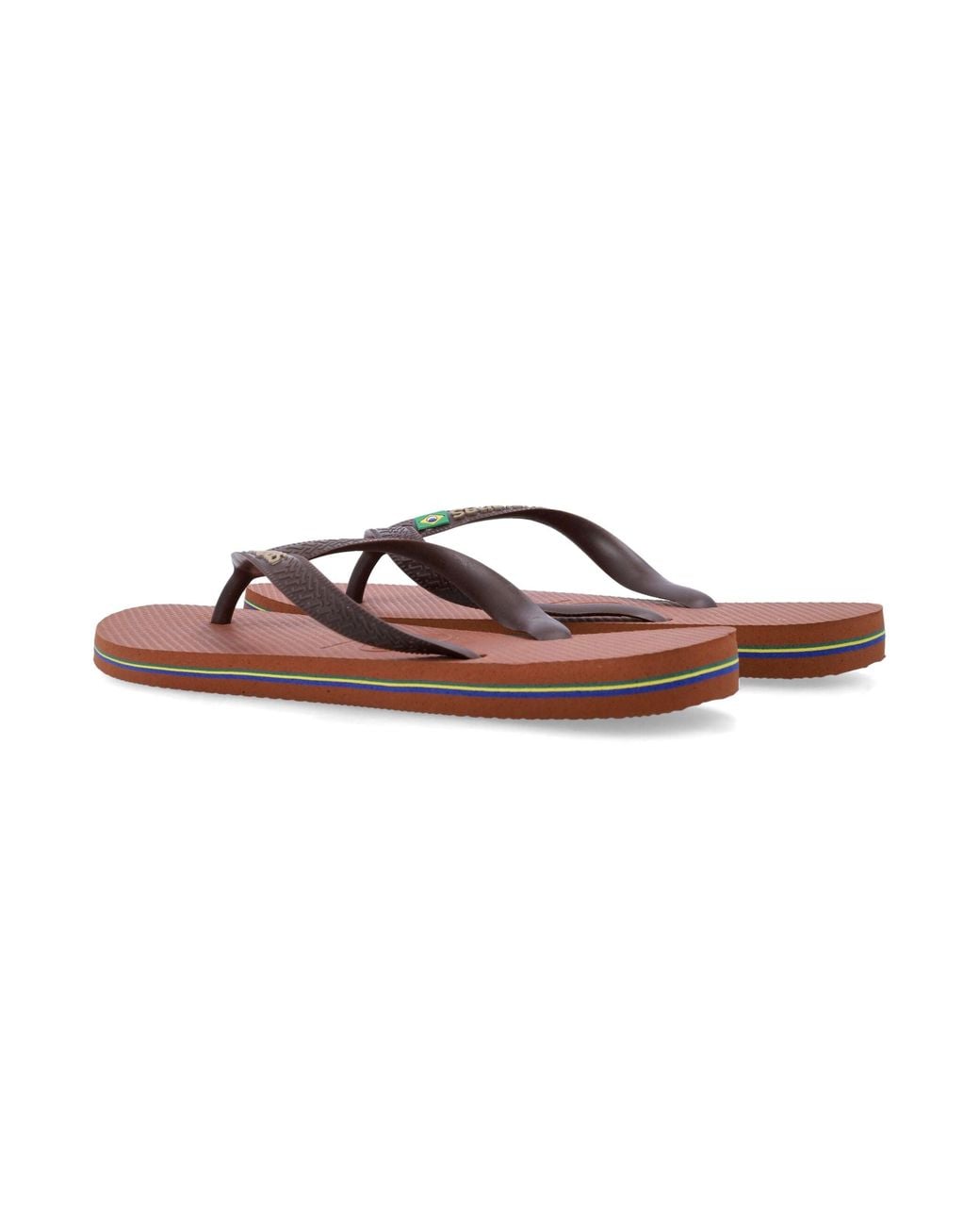 Havaianas Brown Flat Shoes