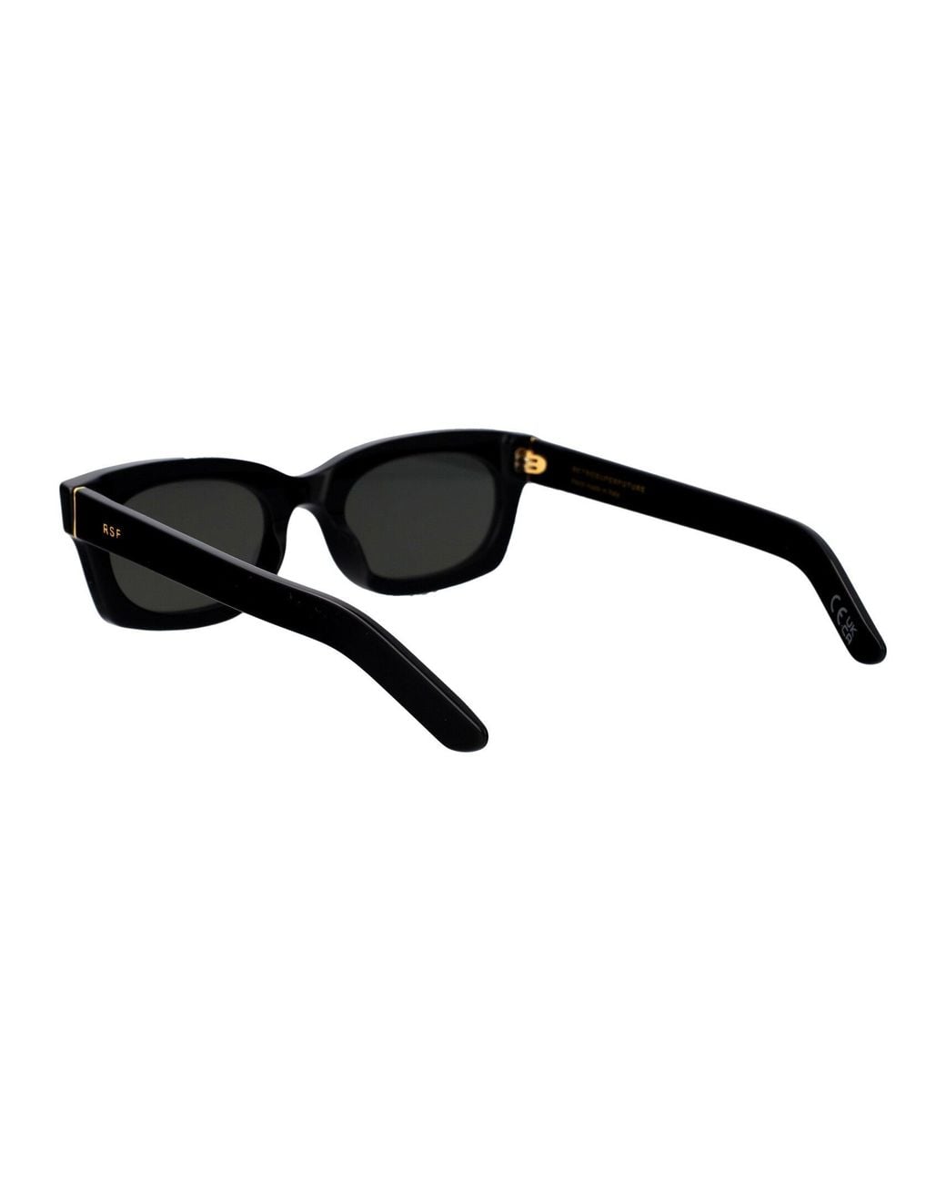 Retrosuperfuture Black Rectangular Sunglasses B5 B Blk