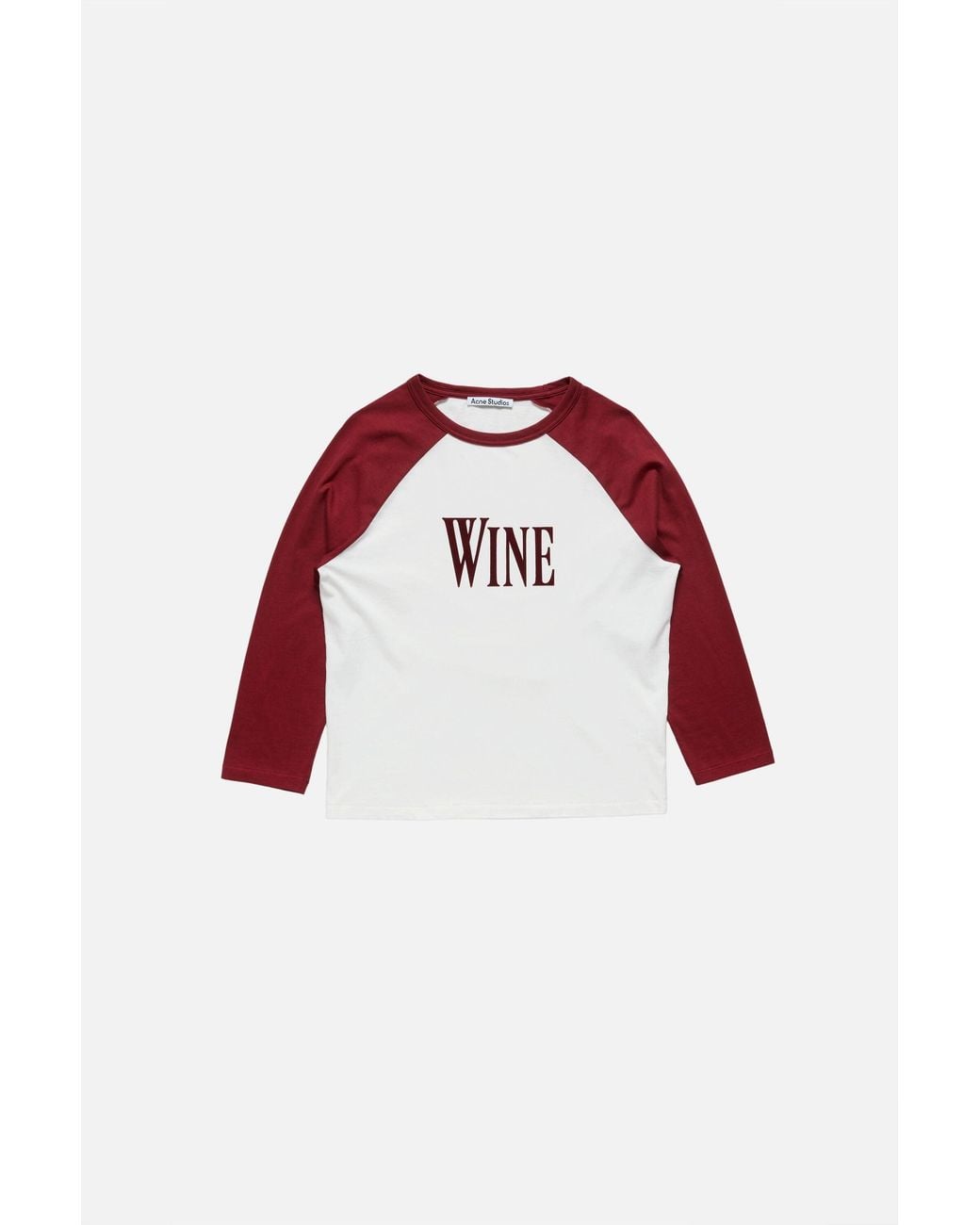 Acne Red T Shirts Rw Ux Tshi000051