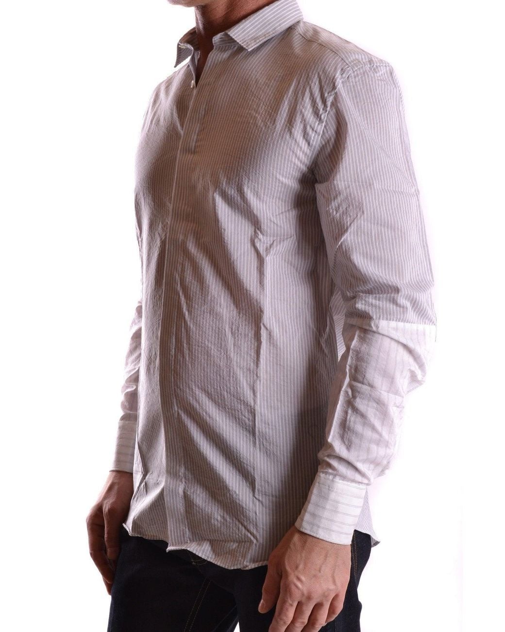 Neil Barrett Brown Shirt Pt3436 for men