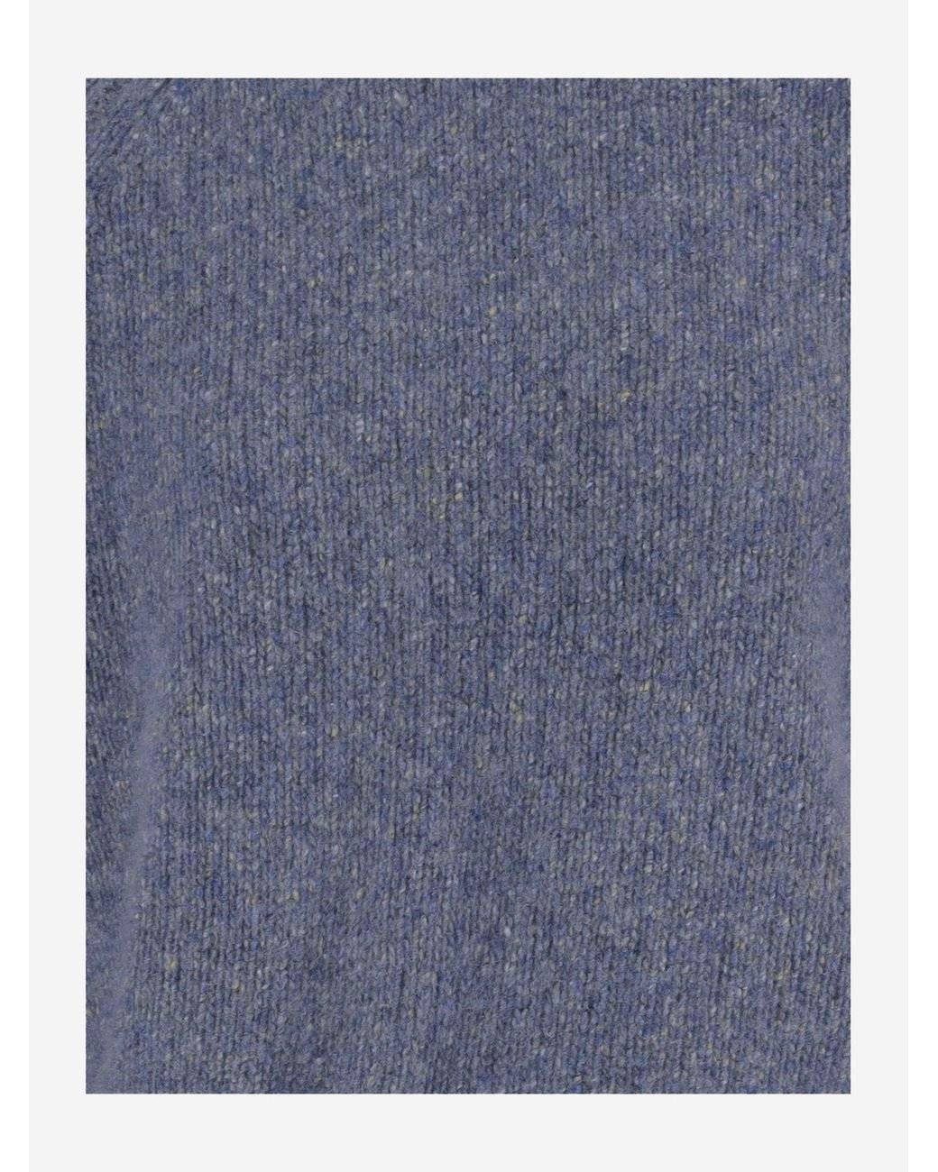 Allude Blue Cashmere Sweater