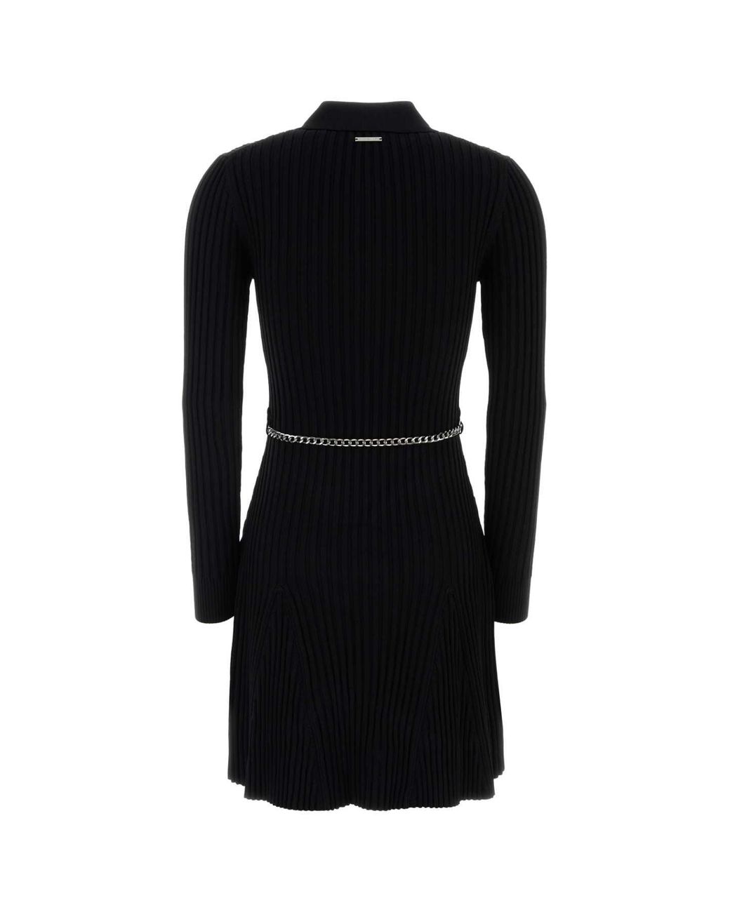 MICHAEL Michael Kors Black Visc Polo Flare Mini Drs