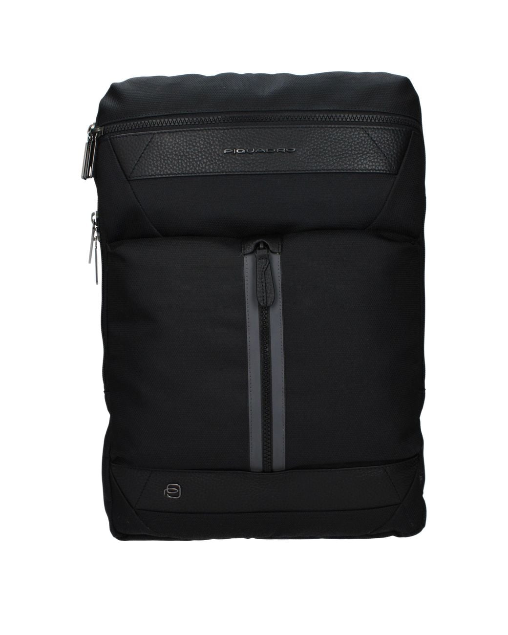 Piquadro Black Backpacks And Pouches Fabric