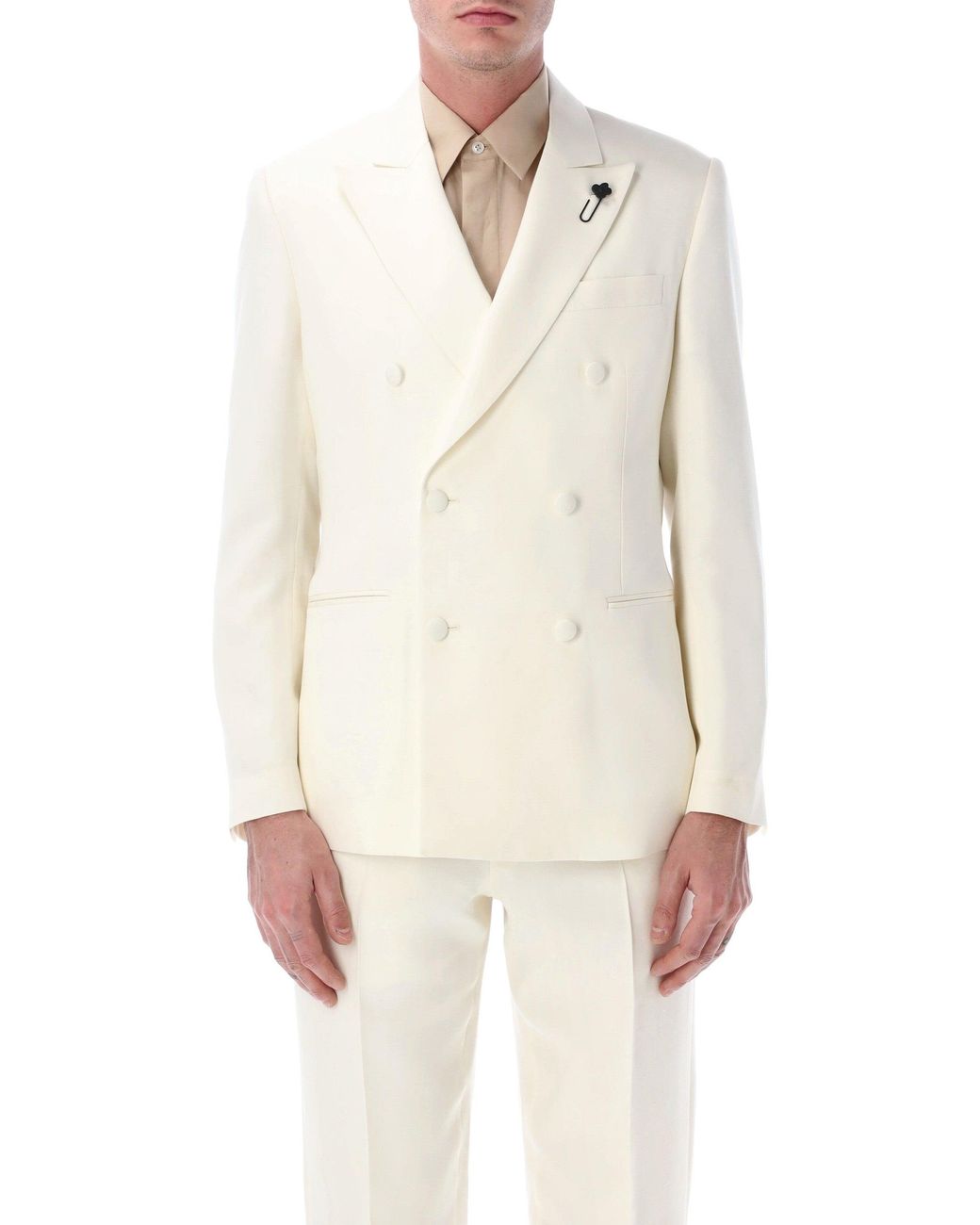 Lardini White Jackets for men