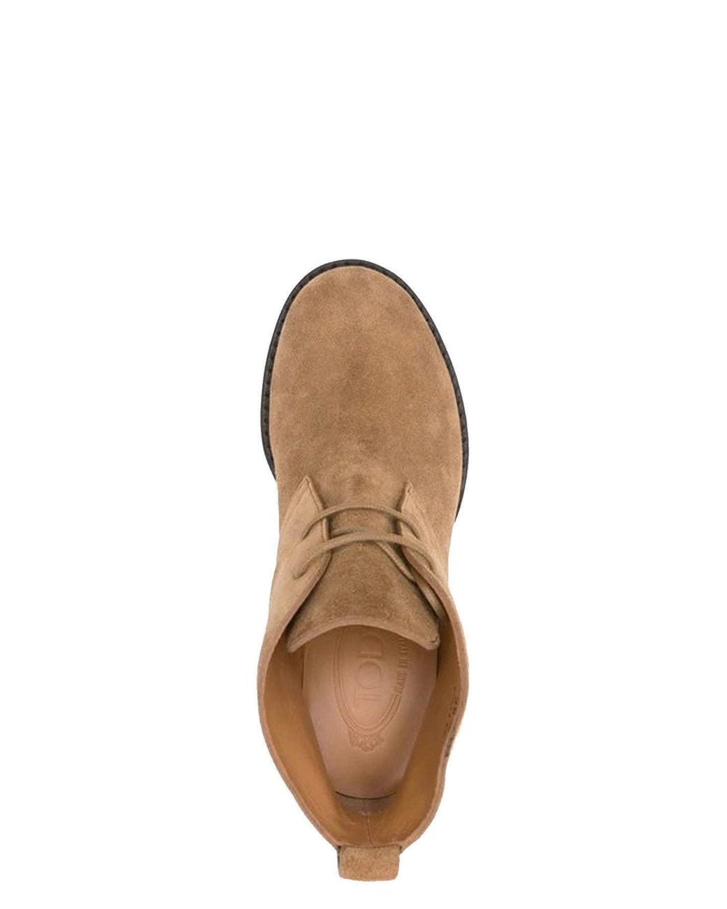Botines Beige Tod's de color Brown