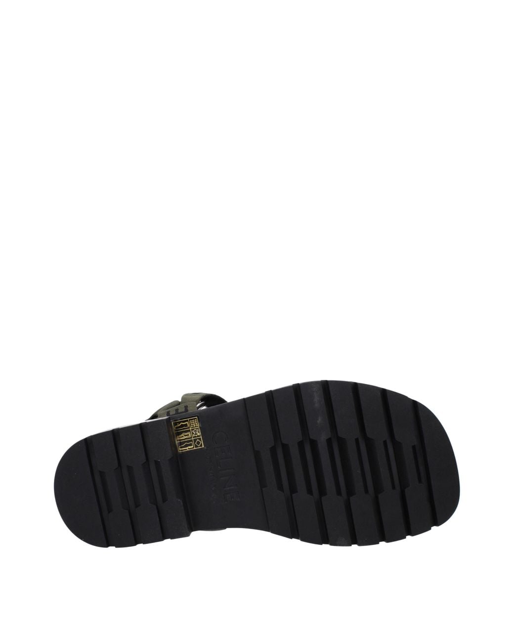 Céline Black Sandals/ Fabric